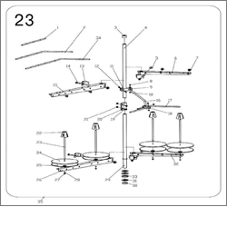 23. Нитеводитель